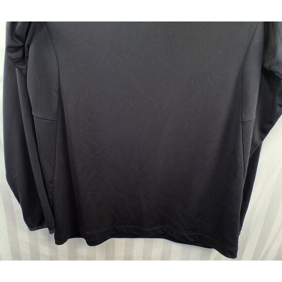 Greg Norman 1/4 Zip Shirt Mens Medium Play Dry Black Long Sleeve Size S - Picture 5 of 10